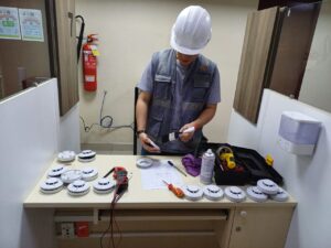 sistema de detección de incendios